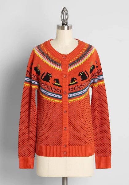 Witches Candy Fair Isle Cardigan | ModCloth