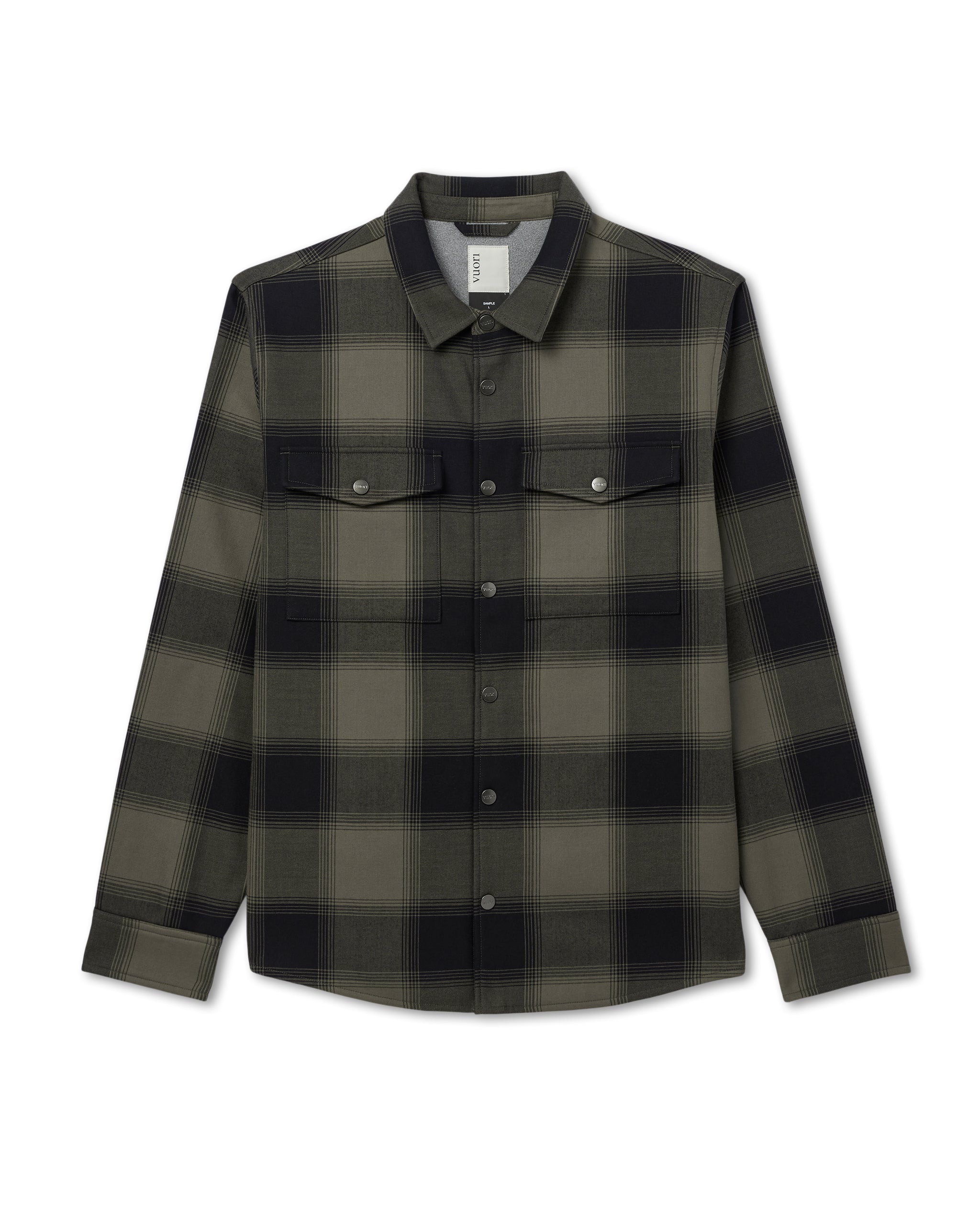 Range Shirt Jacket 2.0 | Men's Oregano Plaid Jacket | Vuori | Vuori Clothing (US & Canada)