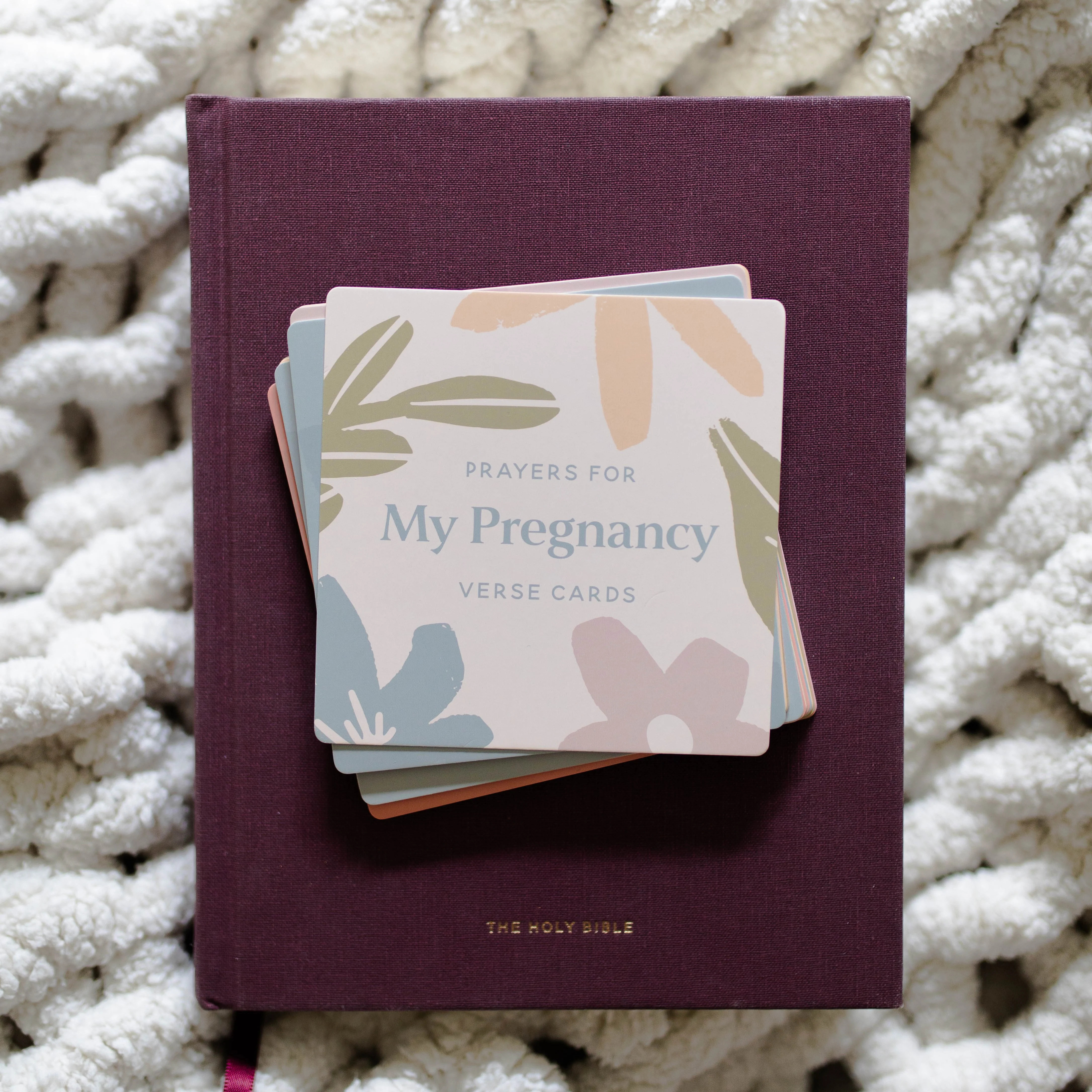 Prayers for My Pregnancy Verse Cards | The Daily Grace Co.