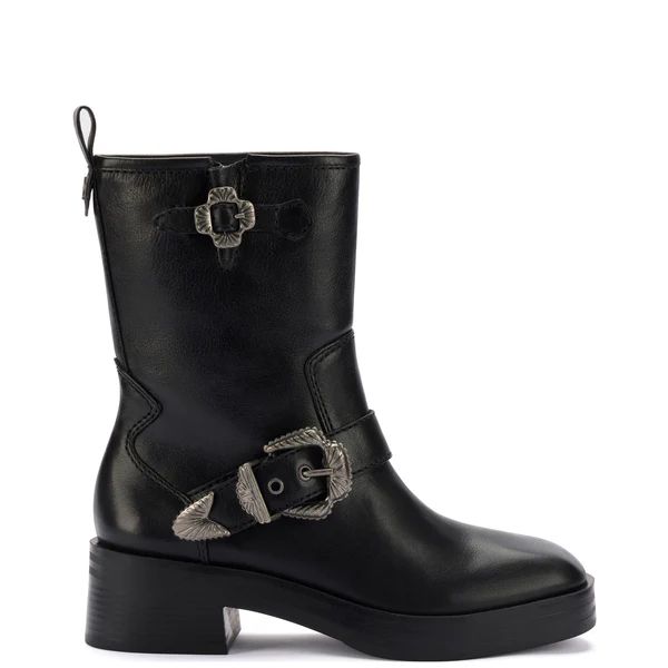 Hardy Boot In Black Leather | Larroude