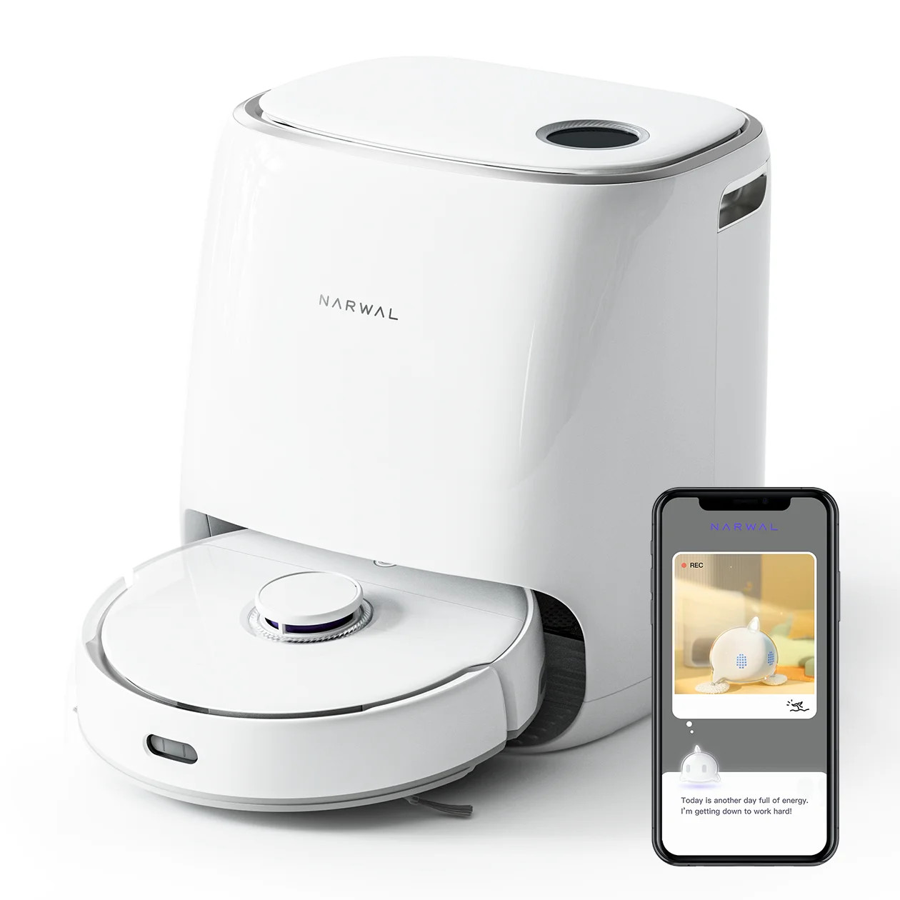 Narwal Freo Robot Vacuum and Mop Combo, Robot Mop with Auto Mop Washing & Drying, Floor Cleaner R... | Walmart (US)