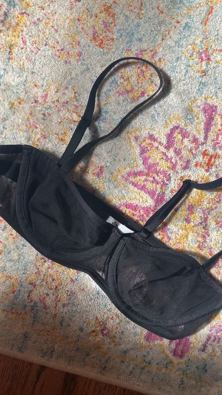 Gorgeous Demi cup black bra with mesh fabric 

#LTKFind #LTKtravel #LTKunder100