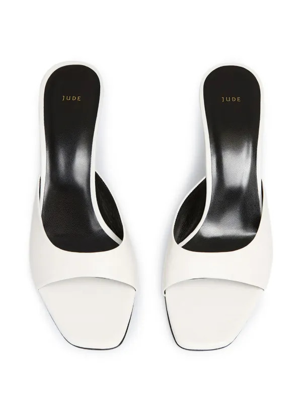 Jude Leather Sandals  | White | FARFETCH | Farfetch Global