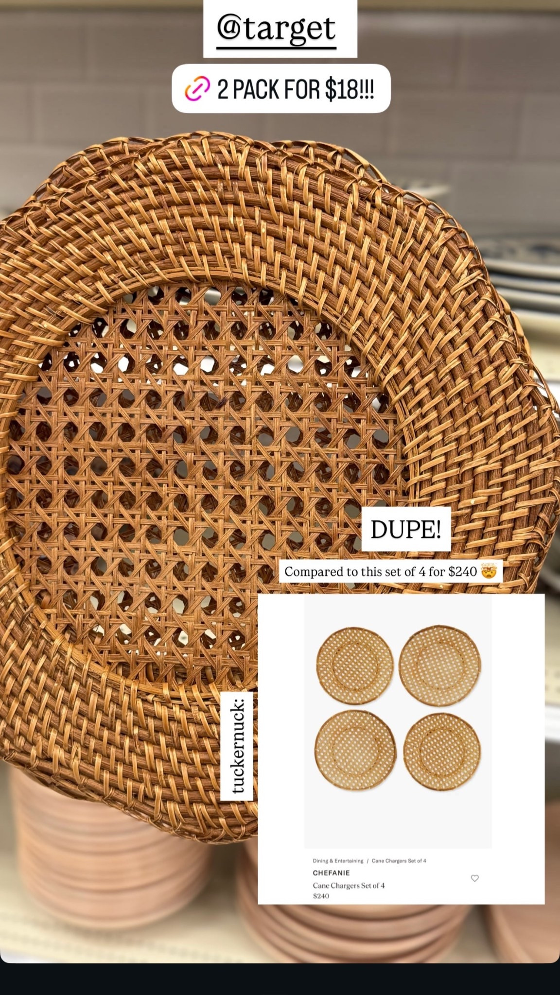 $240 vs $18 🤯 #dupe #homedecor #decor

#LTKfoodie #LTKHome #LTKSaleAlert