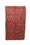 Boujad red rug, Moroccan Handwoven Berber area rug, 4'x7' ft | Amazon (US)