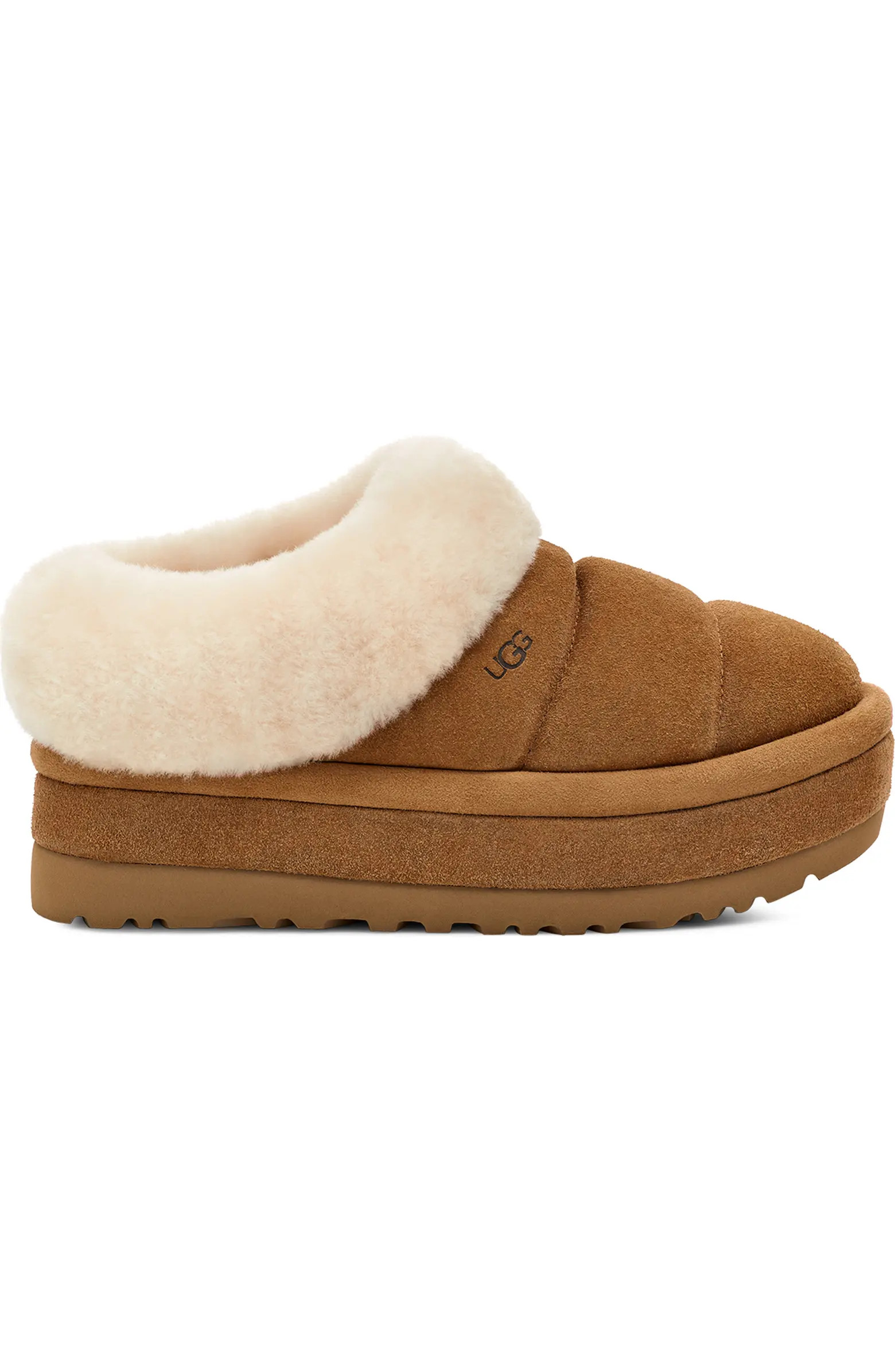 Tazzlita Genuine Shearling Trim Platform Slipper (Women) | Nordstrom Rack
