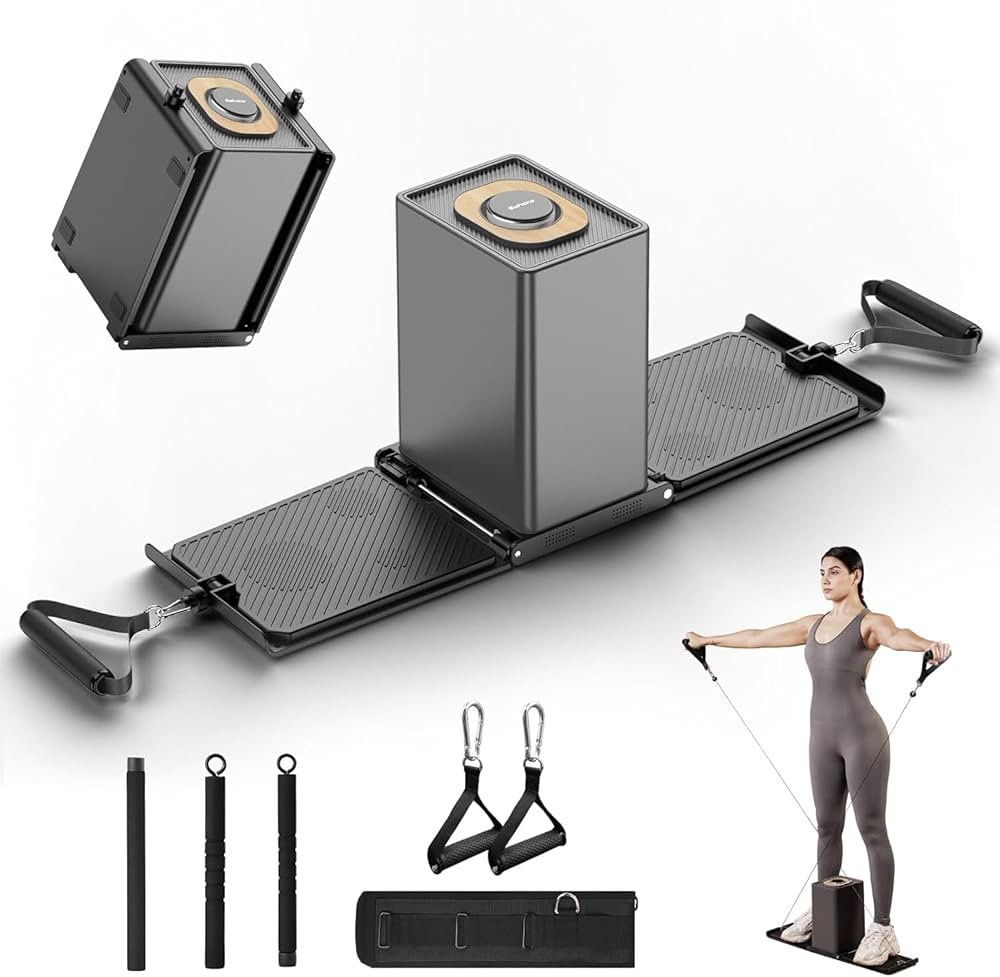 Home Gym Cube Smart Workout Equipment Home Gym Women, All in One Foldable Portable for Home Worko... | Amazon (US)