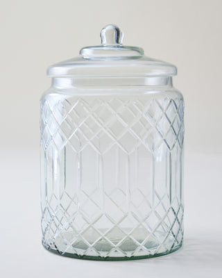 Vintage-Inspired Cut Glass Cookie Jar | Magnolia