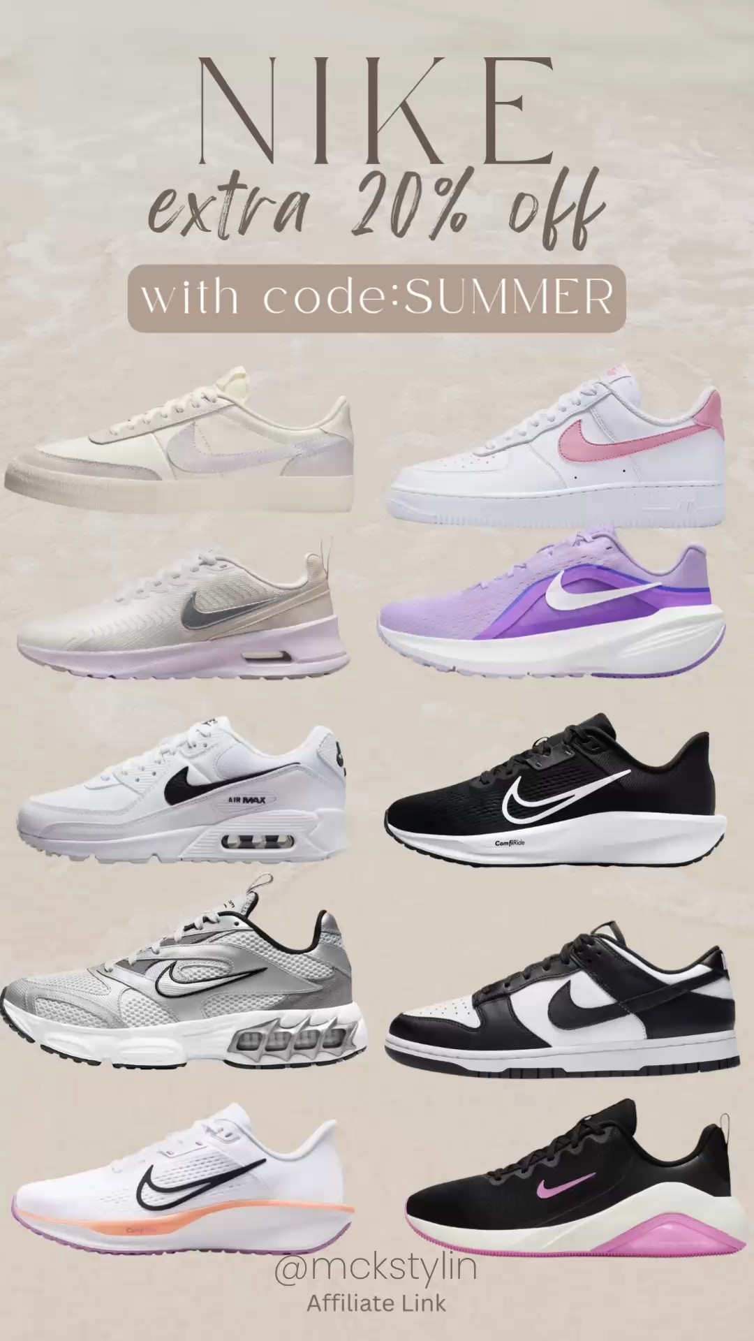 The cutest Nike sneakers are an extra 20% off with code SUMMER.

#LTKSeasonal #LTKSaleAlert #LTKActive