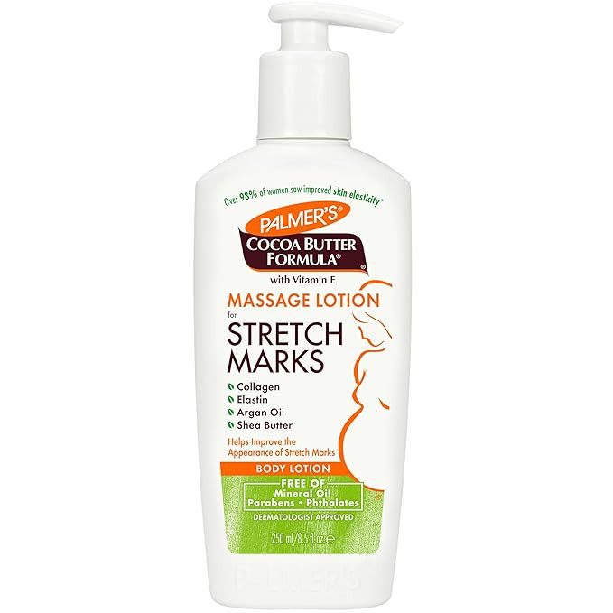 Palmer's Cocoa Butter Formula Massage Lotion For Stretch Marks, Pregnancy Skin Care, Belly Cream ... | Amazon (US)
