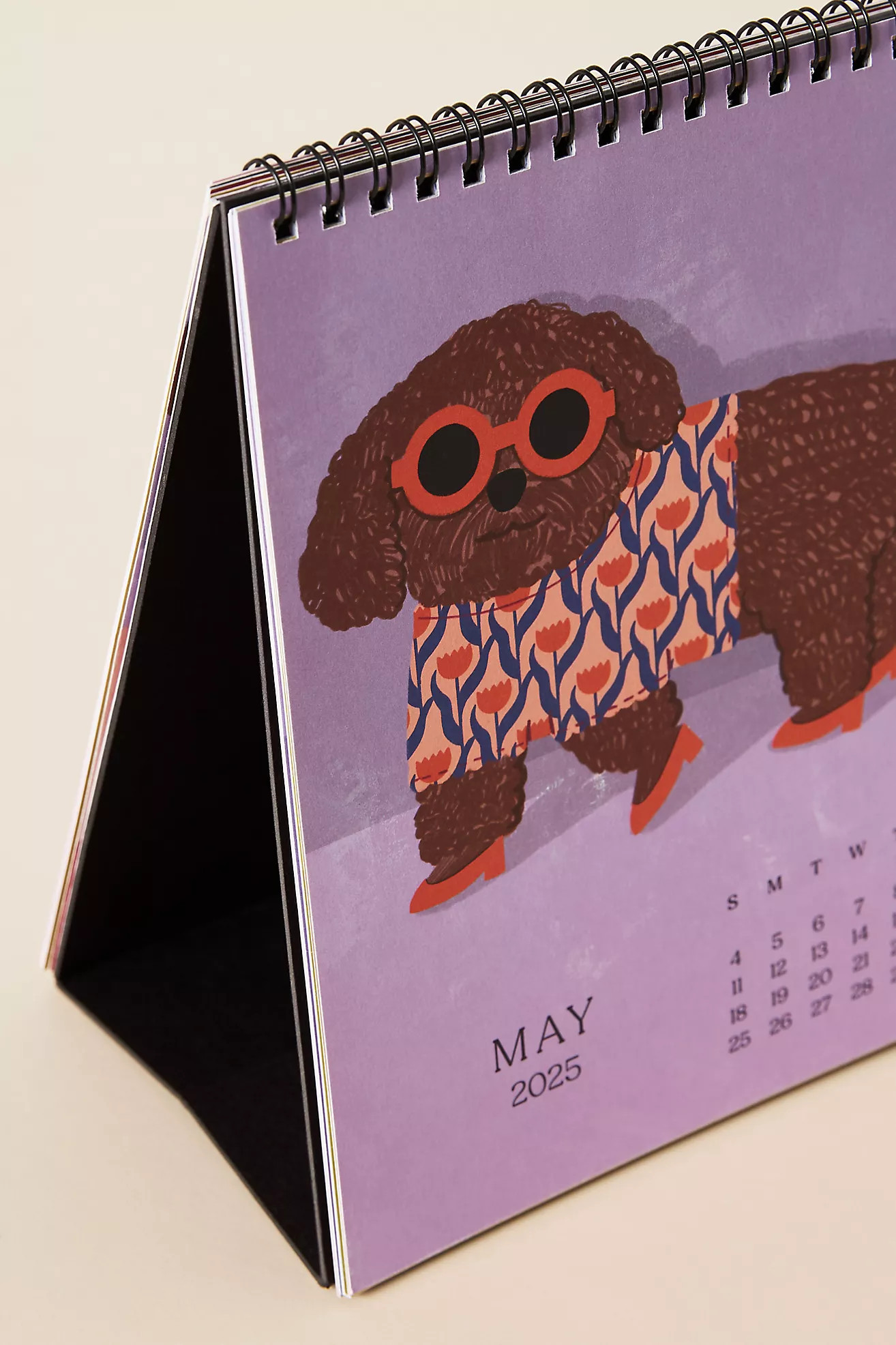 Paper Source Good Boys Dog 2025 Softcover Desk Calendar | Anthropologie (US)