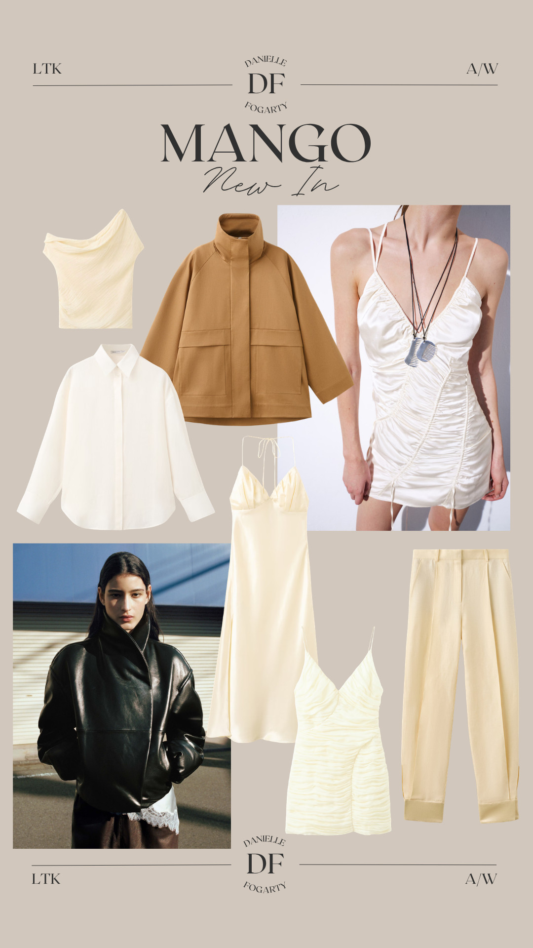 Mango New In Edit
Spring Outfit Inspo, Spring Colours, Ruched Mini Dress, Leather Bomber Jacket, Asymmetric hems  

 #LTKuk #LTKspring #LTKeurope