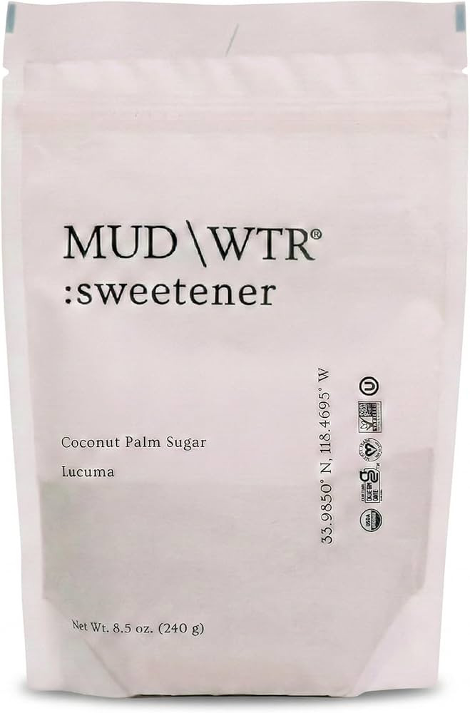 MUDWTR Coconut Sweetener | Organic Coconut Palm Sugar & Lúcuma Powder Mix | USDA Organic Natural... | Amazon (US)