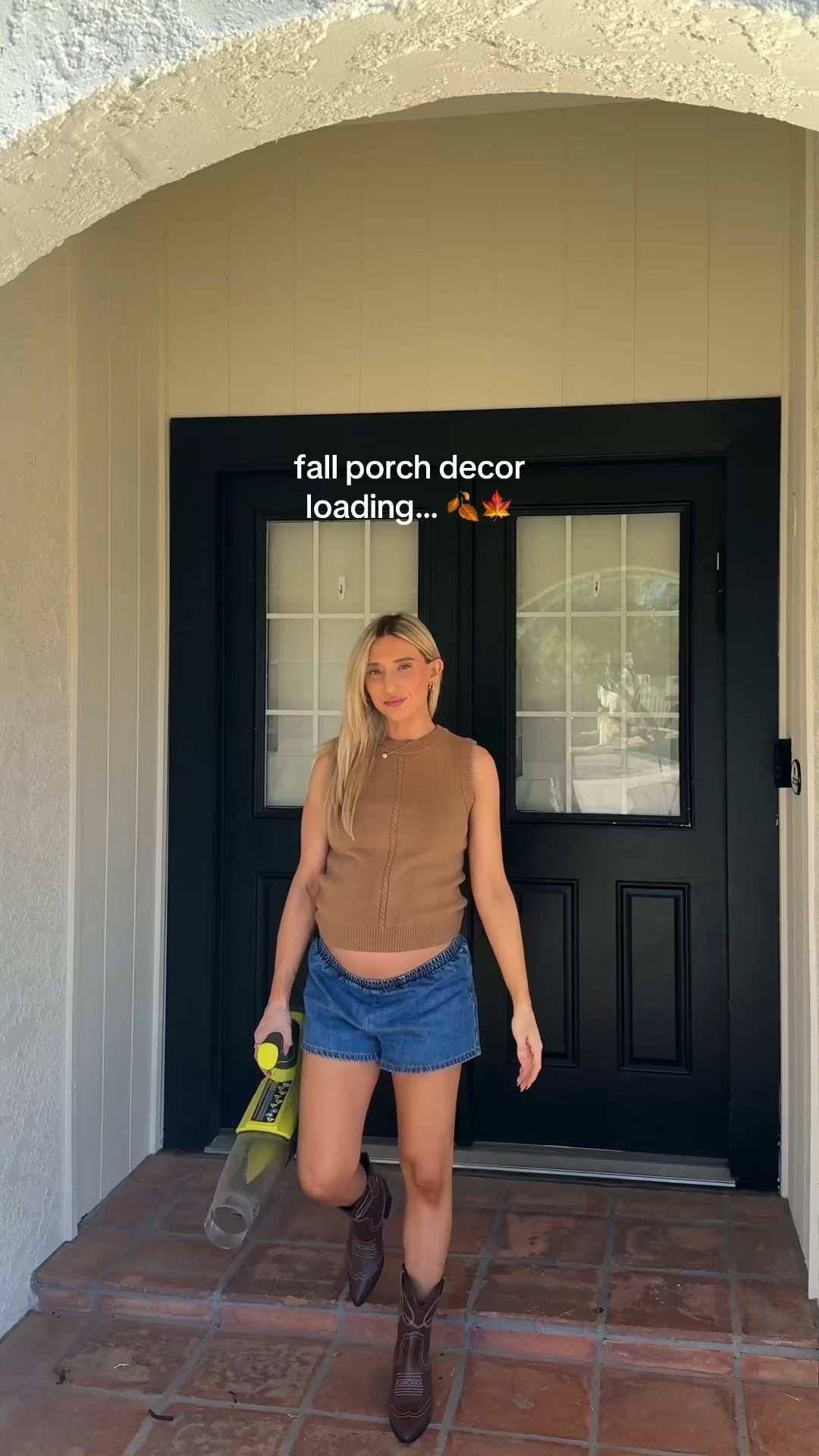 Front porch fall decor! Best time of year :) 🍂🍁🎃

#LTKSeasonal #LTKHome #LTKHalloween