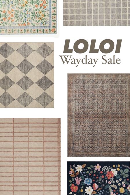 So many great Loloi Rugs are marked down for WayDay! 

#LTKhome #LTKsalealert