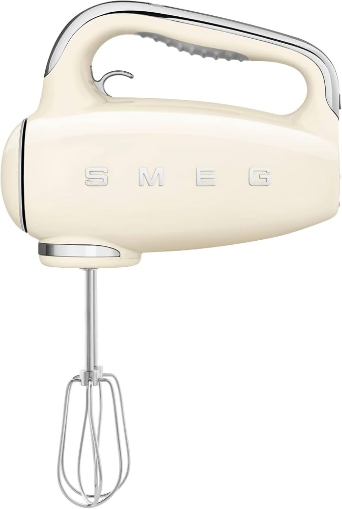 Smeg Red 50's Retro Style Electric Hand Mixer… (Cream) | Amazon (US)
