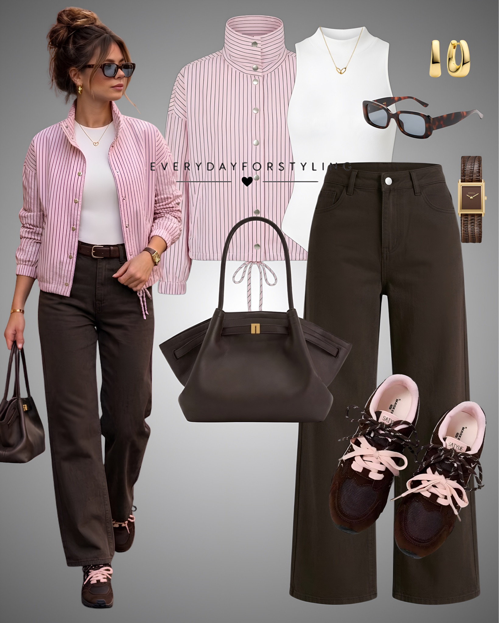 Use the coupon code “[everydayforstyling0878]” to enjoy an exclusive discount! ✨ 

Pink striped shirt + white shapewear bodysuit + brown jeans — an easy elevated everyday combination 🤎🩷

shapewear bodysuit outfits, shapewear bodysuit styling ideas, shapewear romper outfit ideas, best shapewear bodysuits for women, how to style a shapewear bodysuit, shapewear bodysuit with skirt outfit, shapewear bodysuit with trousers, brown shapewear romper outfit, chocolate brown fall outfit women, shapewear outfits for women over 30, polished fall outfit ideas for women, smart casual shapewear outfits, elegant everyday outfit ideas women, workwear outfits with bodysuit, bodysuit outfit ideas for fall, stylish layering outfits with bodysuit, UK autumn outfit ideas women, USA fall fashion outfit ideas women

#ShapewearOutfits #ShapewearBodysuit #BodysuitOutfits #FallOutfitIdeas

#LTKootd #LTKSeasonal #LTKTravel