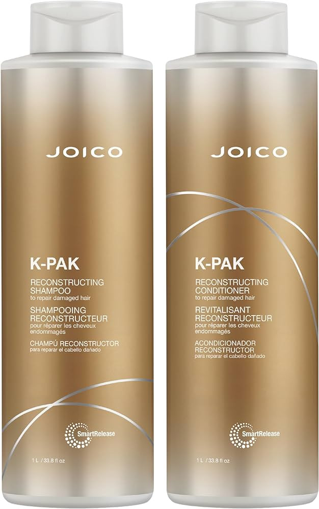 Amazon.com: Joico K-PAK Daily Shampoo & Conditioner Set to Repair Damage, 33.8-Ounce : Beauty & Personal Care | Amazon (US)