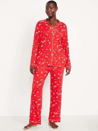 Sunday Sleep Knit Jersey Pant Set | Old Navy (US)