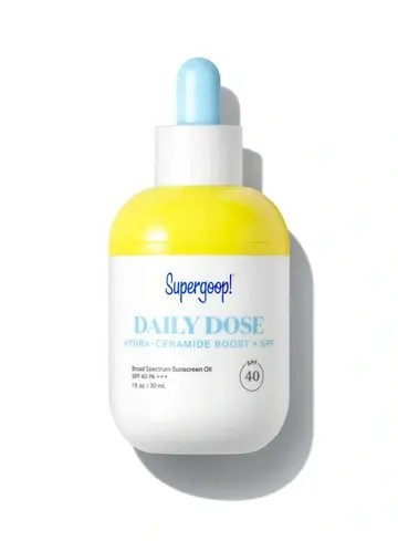 Daily Dose Hydra-Ceramide Boost + SPF 40 Oil | Sunscreen Face Oil | Supergoop! | Supergoop