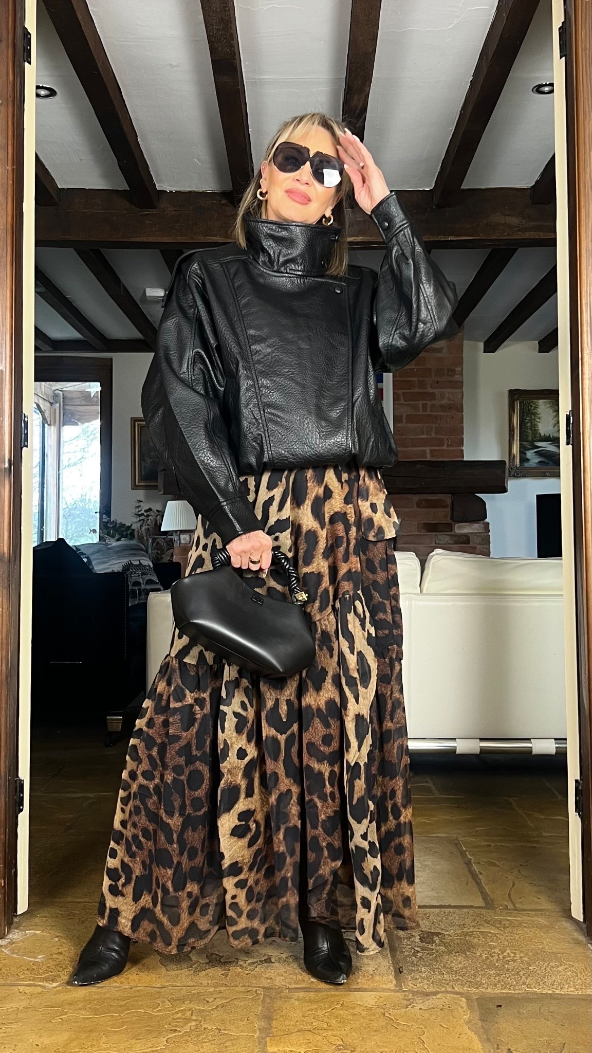 Leopard and viral jacket 

#LTKspring #LTKdresses #LTKover50style