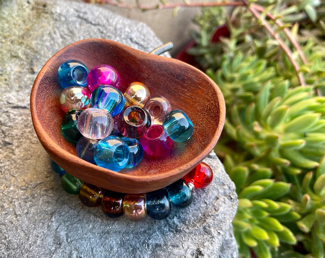 Wholesale Lot Colorful Acrylic Large Hole Beads: European Style Jewelry - Etsy | Etsy (US)