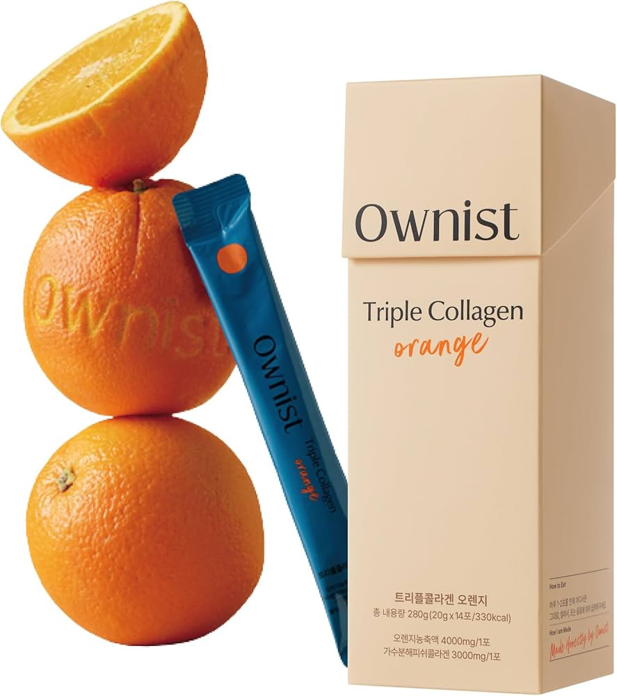Ownist Triple Collagen Liquid Packets On-The-Go - Peptides with Hydrolyzed Marine Collagen, Elast... | Amazon (US)
