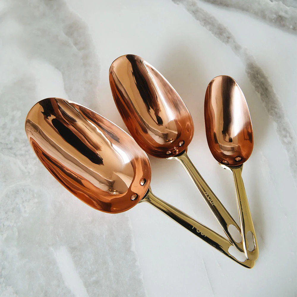 Copper Measuring Scoops | Roan Iris