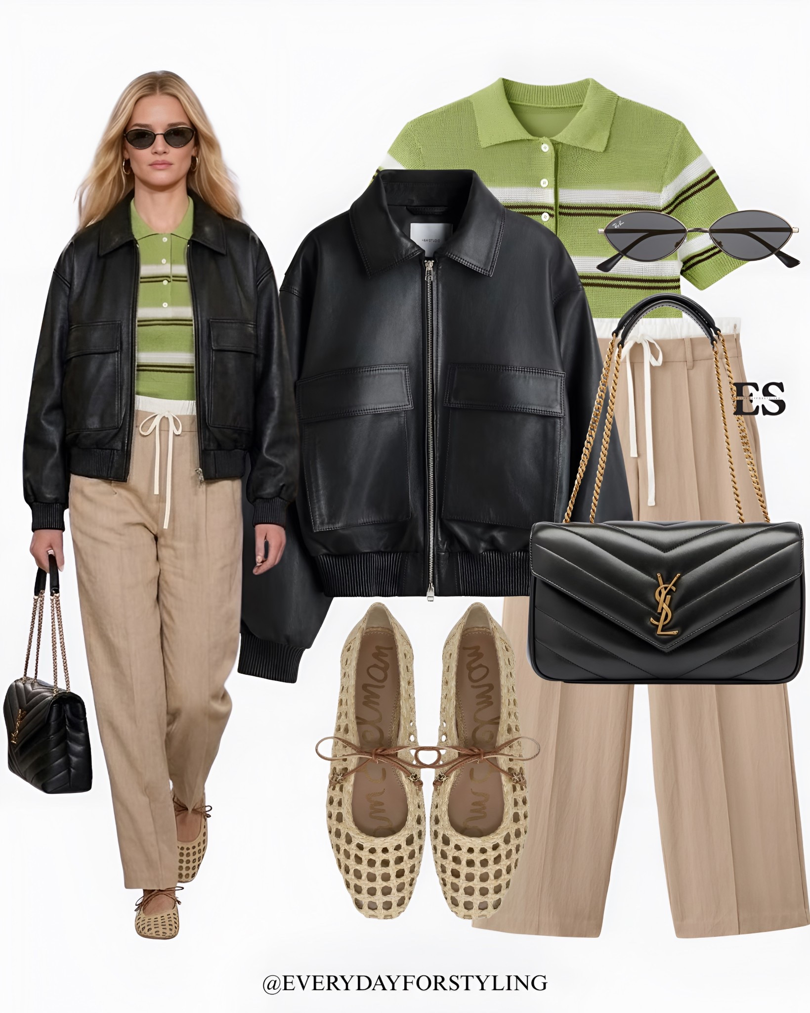 Leather jacket with knit for an effortlessly cool spring look 💚

mango pants outfit, mango new in outfits, spring pants outfit women, neutral outfit ideas women, casual chic outfits women, effortless outfits women, spring outfit ideas women, everyday outfit inspiration women, minimal style outfits women, relaxed tailoring outfits women, street style outfits women, aesthetic outfits women, smart casual outfits women, spring style, summer outfit ideas, how to wear, what to wear, ways to style, everydayforstyling

#zara #springoutfits, #mangonewin, #mangopants, everydaystyle, #springfashion 



#LTKootd #LTKSeasonal #LTKTravel