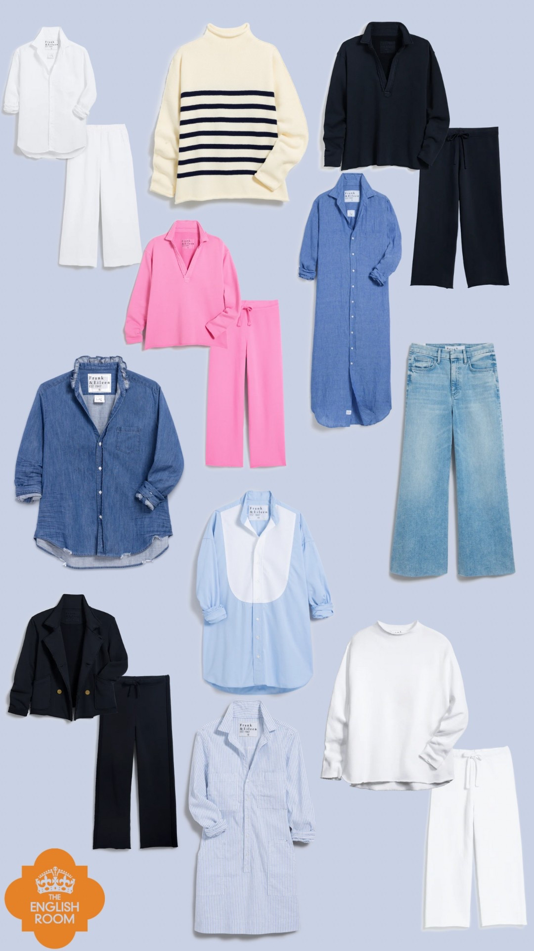 All the @FrankandEileen I want in my suitcase for an upcoming summer adventure.  #WearLoveRepeat #FrankandEileenPartner


#LTKOver40 #LTKStyleTip