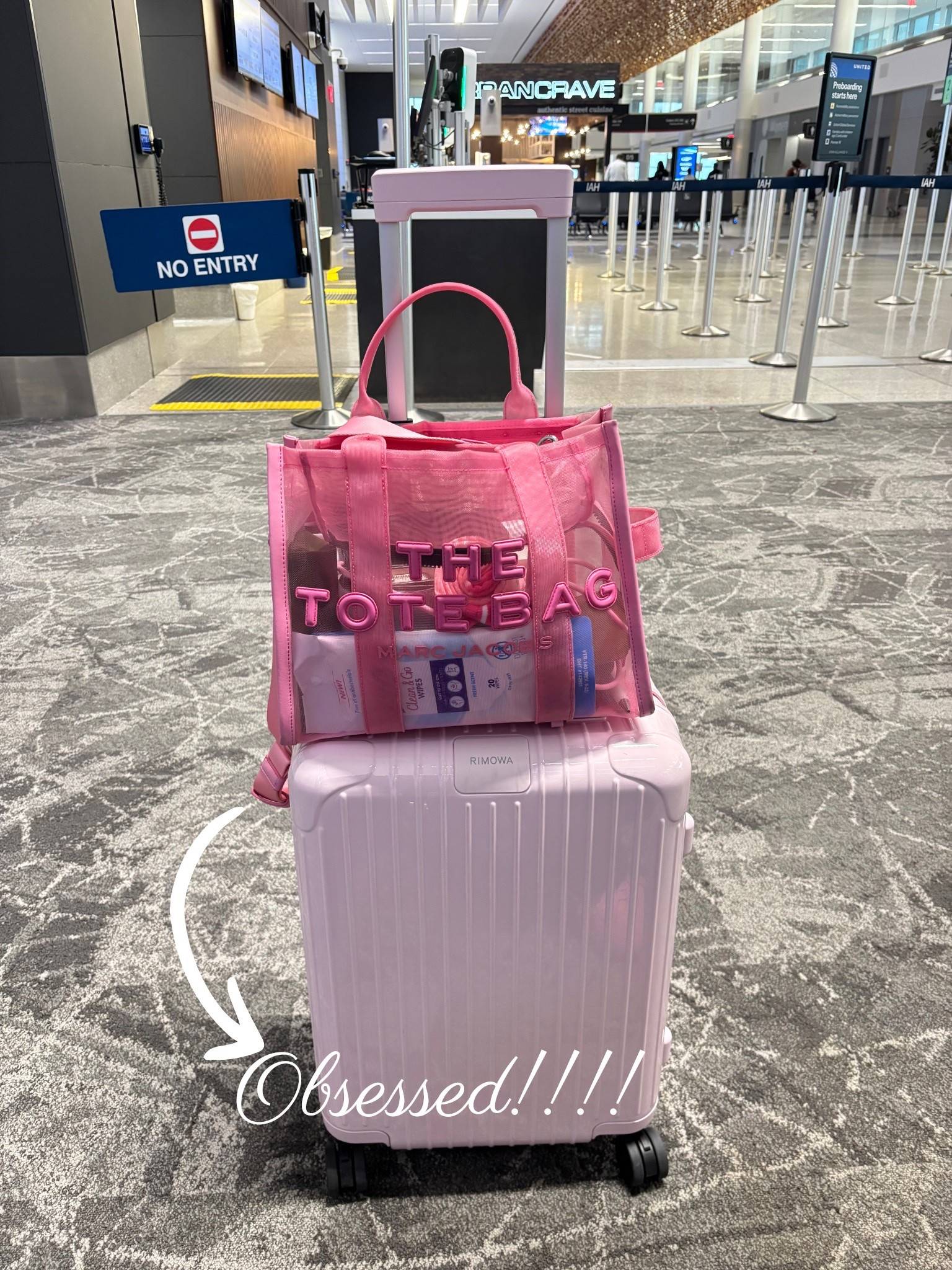 Obsessed with my new Rimowa luggage. #ltktravel #rimowa