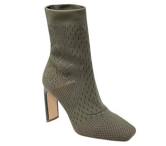 Charles By Charles David Stretch Knit Bootie - Matera - QVC.com | QVC