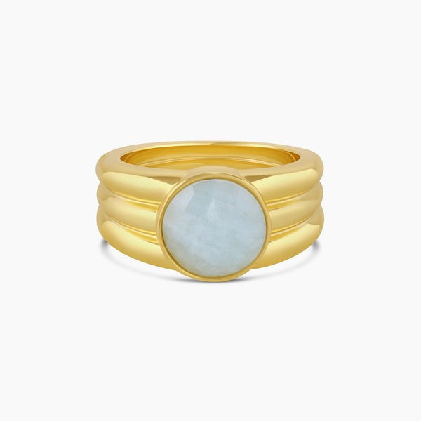 Power Gemstone Reed Ring  for Truth | Gorjana