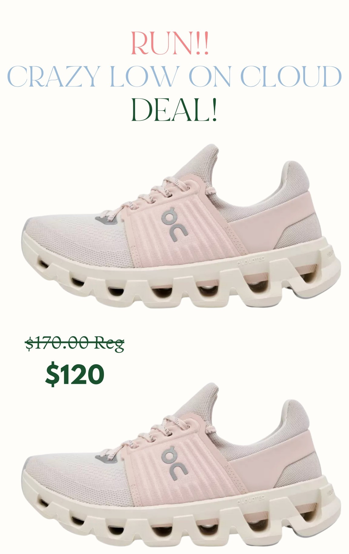 Run!! This deal is too good!! These On Clouds are $50 off right now!! Grab them while you can!!

#LTKHoliday #LTKootd #LTKGiftGuide