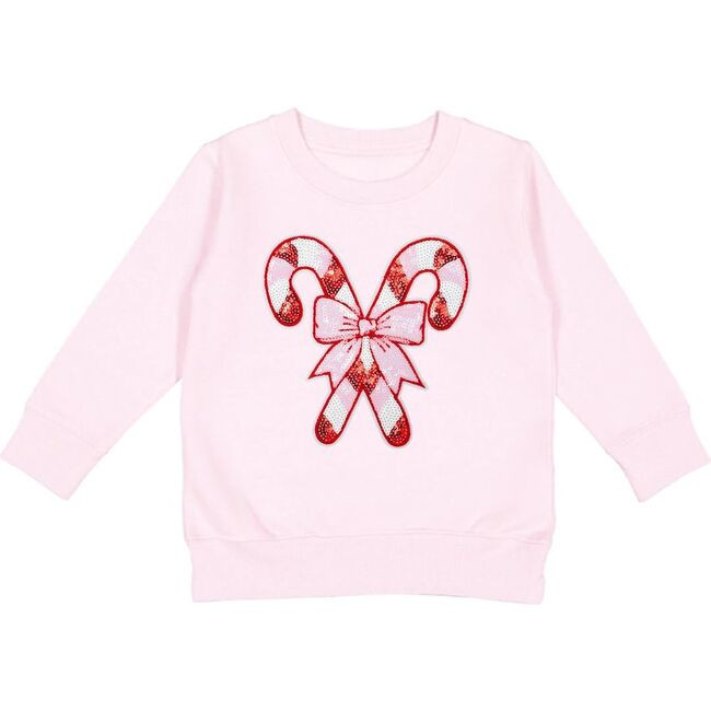 Candy Cane Patch Christmas Sweatshirt, Ballet | Maisonette