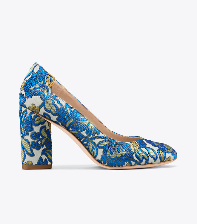 Tory Burch Elizabeth Printed Round-toe Pump | Tory Burch US