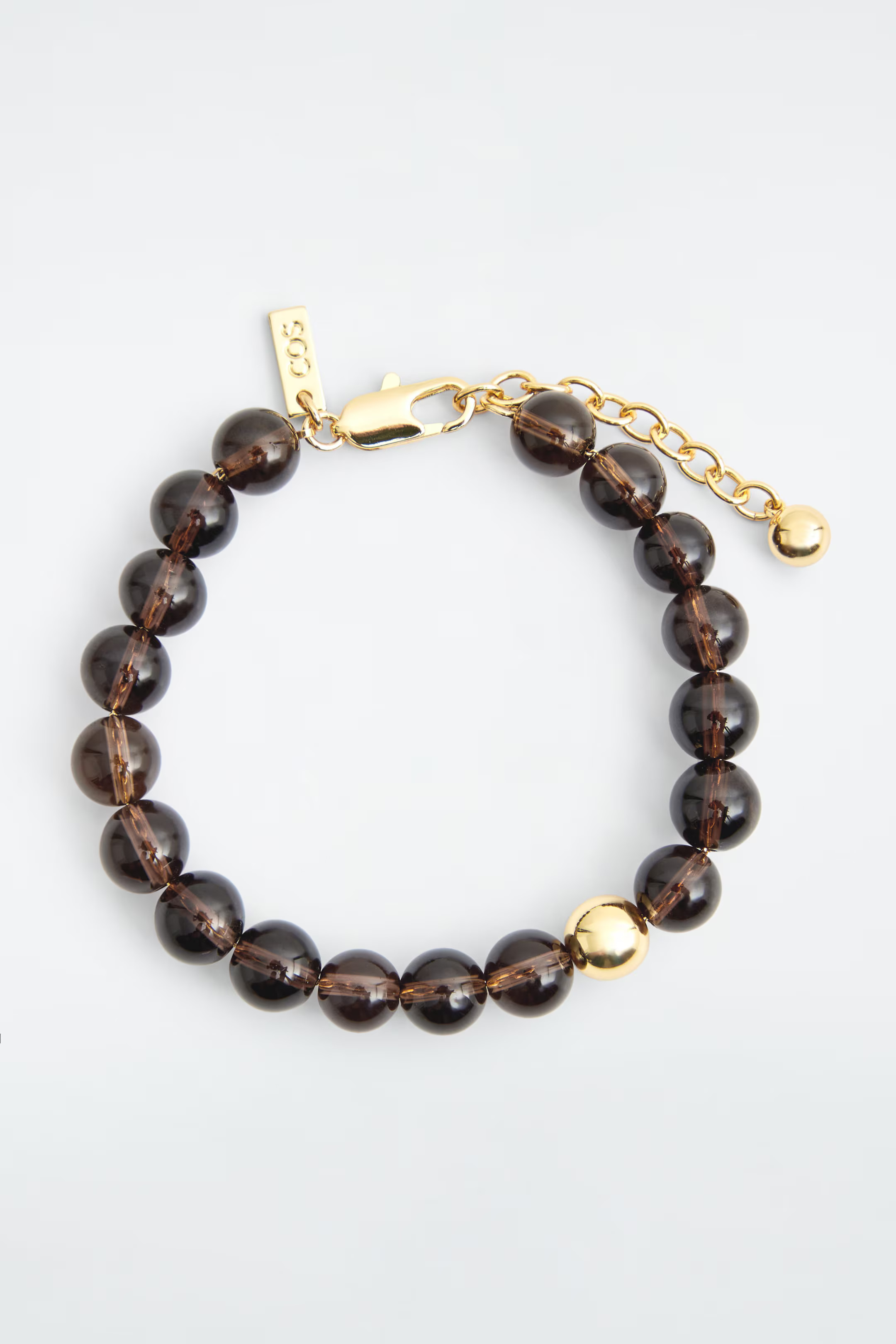 BRACELET EN PERLES DE QUARTZ - BRUN | COS FR | COS (EU)