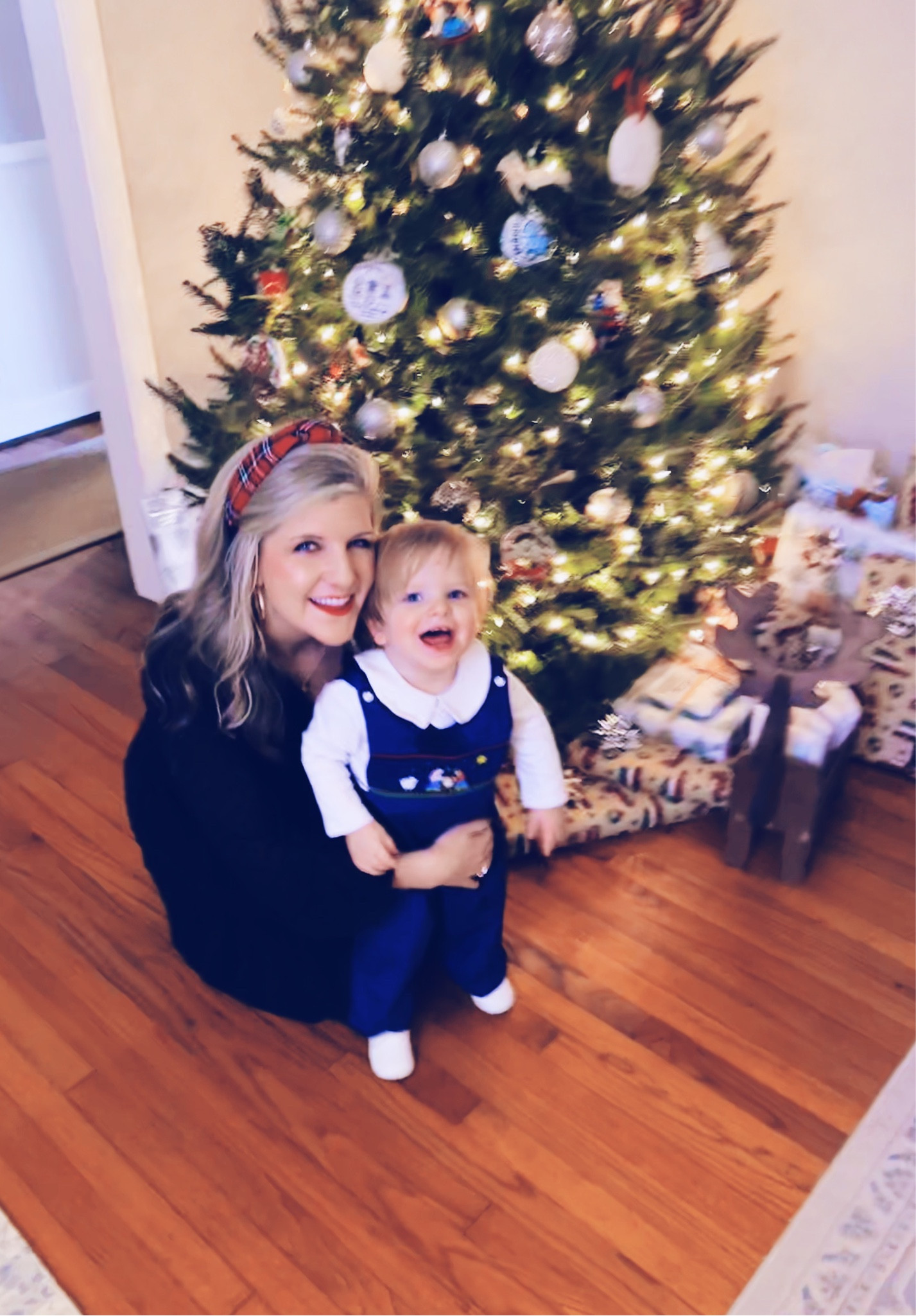 ‘Twas the night before Christmas when all through the house not a creature was stirring, not even a mouse; the stockings were hung by the chimney with care, in hopes that St. Nicholas soon would be there... 🎅🏽✨

Merriest Christmas Eve from our little family to yours!! 🎄♥️ And happy birthday Eve, Jesus!! 🙏🏽✨ We started off this Christmas Eve morning staying cozy in our jammies & doing a little Christmas baking 👨‍🍳🍪🫶🏽🍞🥣♥️😋 before heading to the beautiful Christmas Eve candlelight service at our church 🕯️🎶 - “The true light, which gives light to everyone, was coming into the world. He was in the world, and the world was made through him…” // John 1:9-10 🫶🏽✨

We then spent the evening having a blast with @wesmabry ‘s side of the family 🥰🎁 and came back after a super fun (& late!!) night to put out our “reindoor food” 🦌😉 (one of my favorite traditions as a child that I now get to do with Judson 🥹), put out cookies for Santa 🎅🏽, light the fireplace 🔥, read out Christmas stories by the tree 🎄, tucked our little angel in for bed 😴, and now it’s “Santa’s Workshop” for Mr. Claus hehe 🤪 What a special Christmas Eve!! 🕯️♥️

This has been such a sweet Christmas season with our little Judson at the most precious age - and I can’t wait to see the JOY on his face when he wakes up in the morning to see what Santa brought!! 👼🏼🌟 There truly is nothing sweeter than experiencing this wonderful time of year through the eyes of a child!! 🥺🎄#merrychristmastoallandtoallagoodnight 

…

#judsoncarpentermabry #emilysayswes #sweetbabyjudson #18monthold #18montholdbaby #christmastraditions #merrychristmaseve #christmaseve #christmasevelove #christmascards #christmascardseason #tistheseason #mostwonderfultimeoftheyear #merrychristmaseve #christmaseve #christmasevenight #twasthenightbeforechristmas #twasthenightbefore #merrychristmaseve #happychristmaseve #christmaslights #christmaslightseverywhere #twinklylights #christmasevefun #nightbeforechristmas

#LTKfamily #LTKSeasonal #LTKHoliday