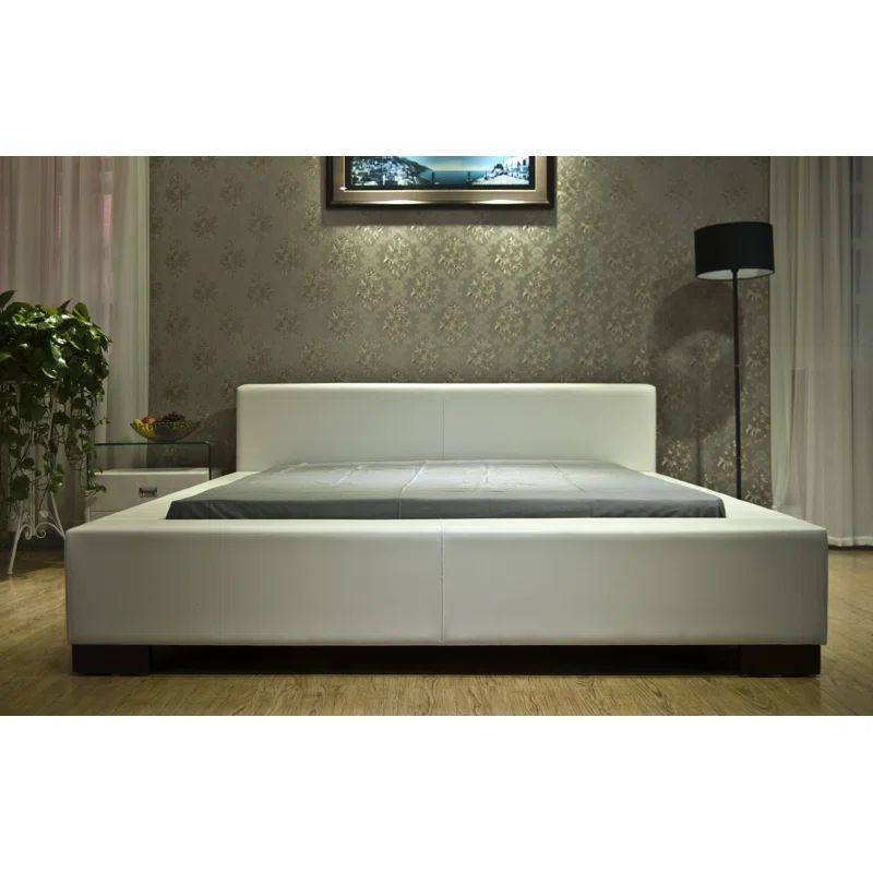 Astor Upholstered Low Profile Platform Bed | Wayfair Professional