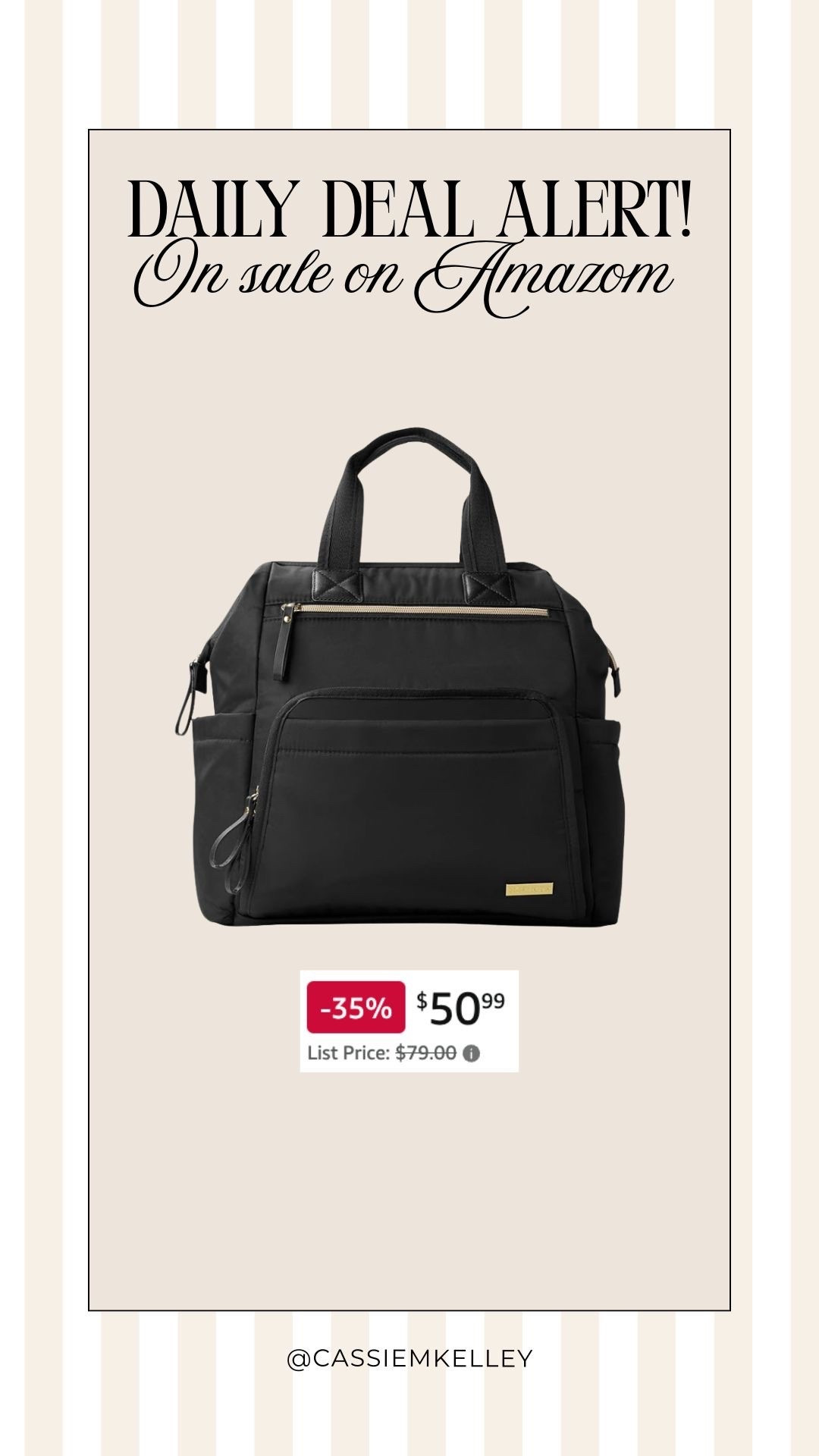 Diaper bag on sale for only $50! 

#LTKBaby #LTKSaleAlert #LTKItBag