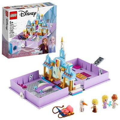LEGO Disney Anna and Elsa's Storybook Adventures Princess Building Playset 43175 | Target