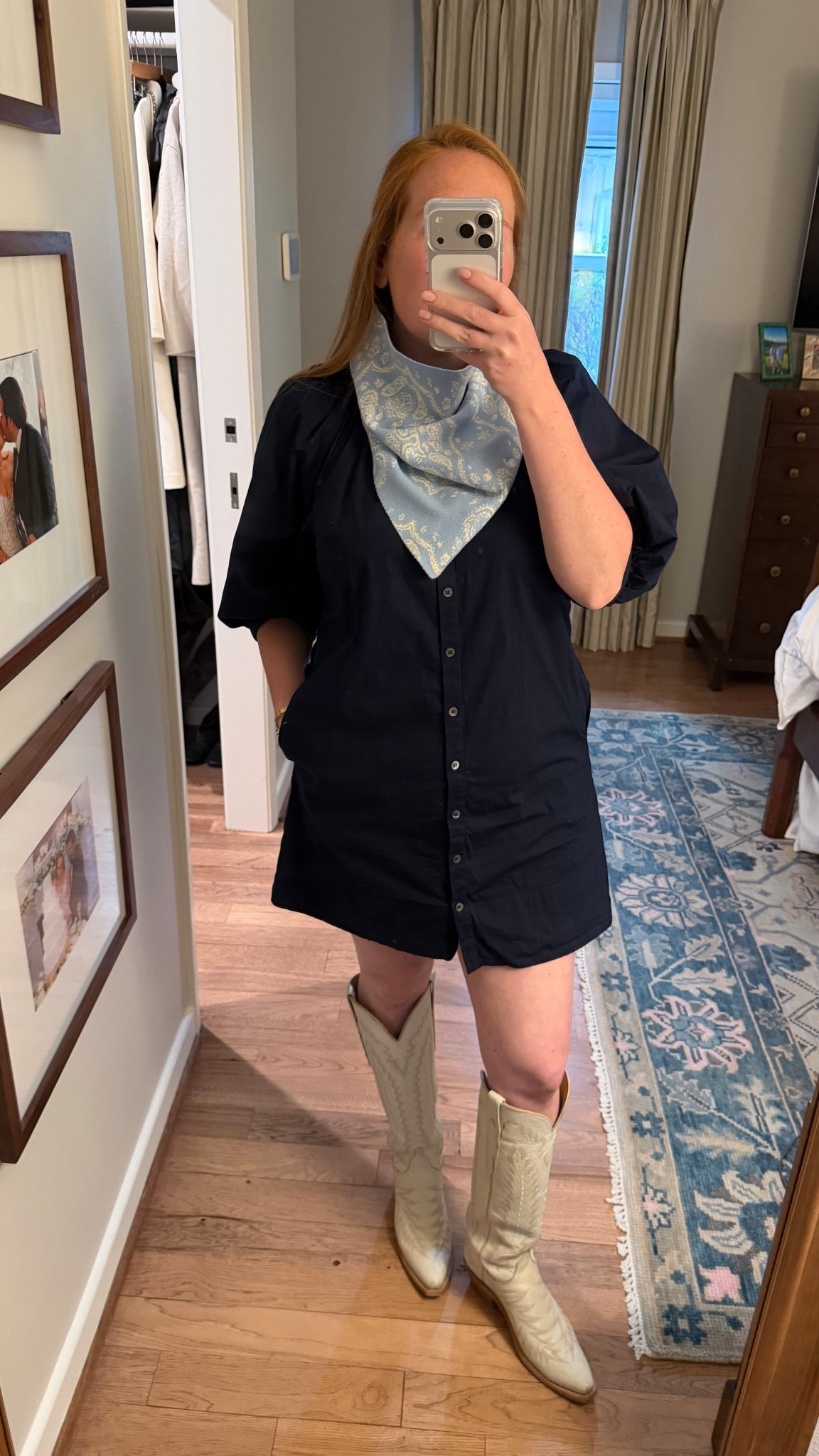 Rodeo outfit option! Love this easy mini navy staud dress — wear this year round! 

#LTKootd #LTKmomlife #LTKdayinmylife