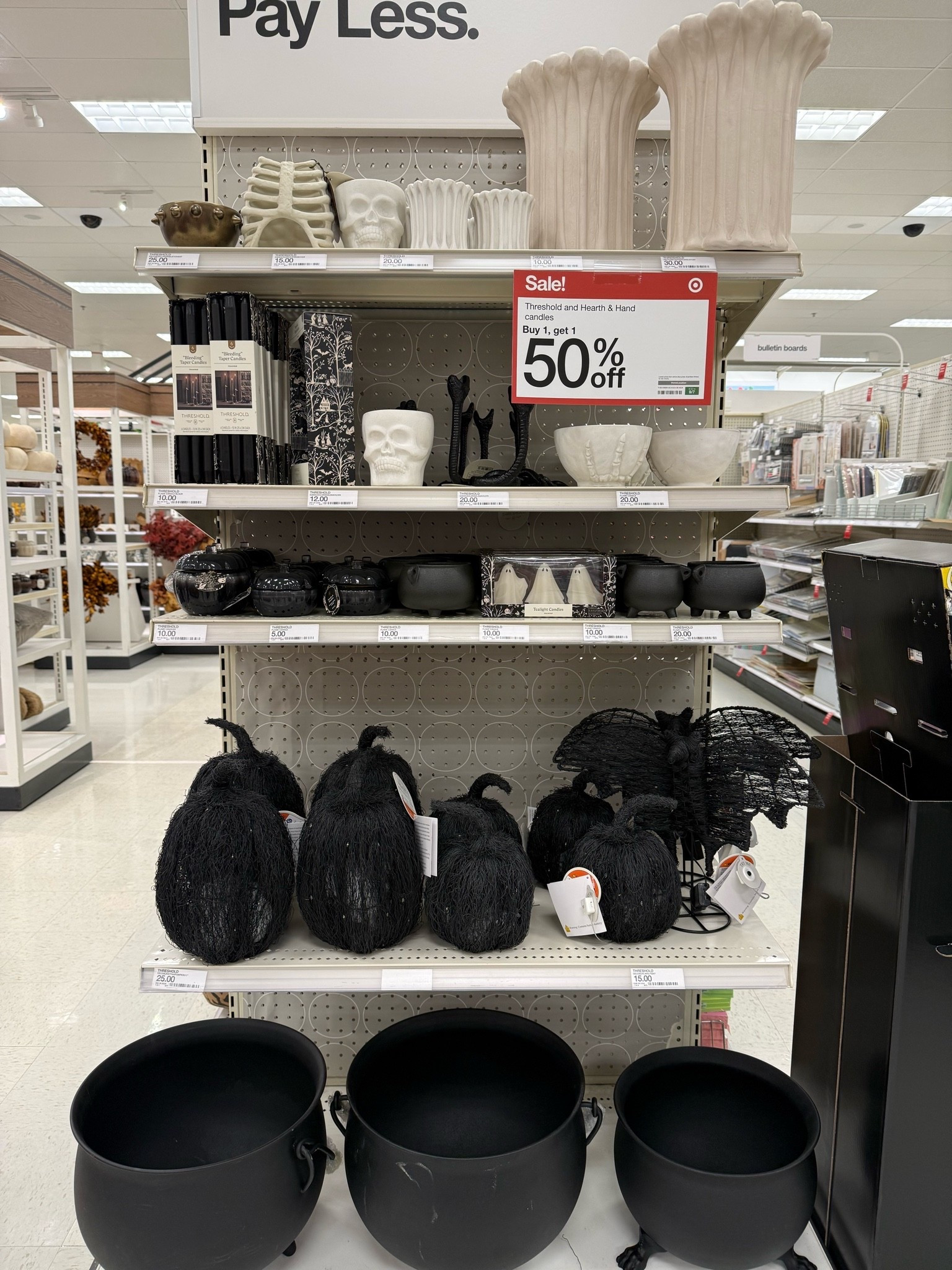 Target Halloween Finds 🎃🖤

Target’s Halloween decor is officially out, and these spooky finds are too good! From oversized black fuzzy pumpkins and bats to skulls, taper candles, cauldrons, and eerie statement pieces, there are so many fun ways to give your home a festive Halloween refresh without going overboard.

Whether you love moody black decor or just want a few spooky accents mixed into your everyday home, these pieces make it easy to create a Halloween look that still feels stylish and elevated.

Follow @farmtotablecreations on Instagram for more cozy home finds and trending decor.

#LTKHome #TargetStyle #TargetFinds #TargetHome #TargetHalloween #HalloweenDecor #HalloweenFinds #SpookySeason #SpookyDecor #FallDecor #FallHome #HalloweenHome #TargetRun #LTKFinds

#LTKHome #LTKSeasonal