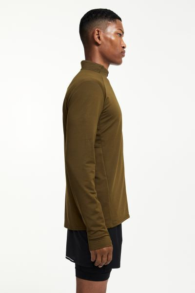 DryMove™ Activewear Shirt Jacket - Black - Men | H&M US | H&M (US + CA)