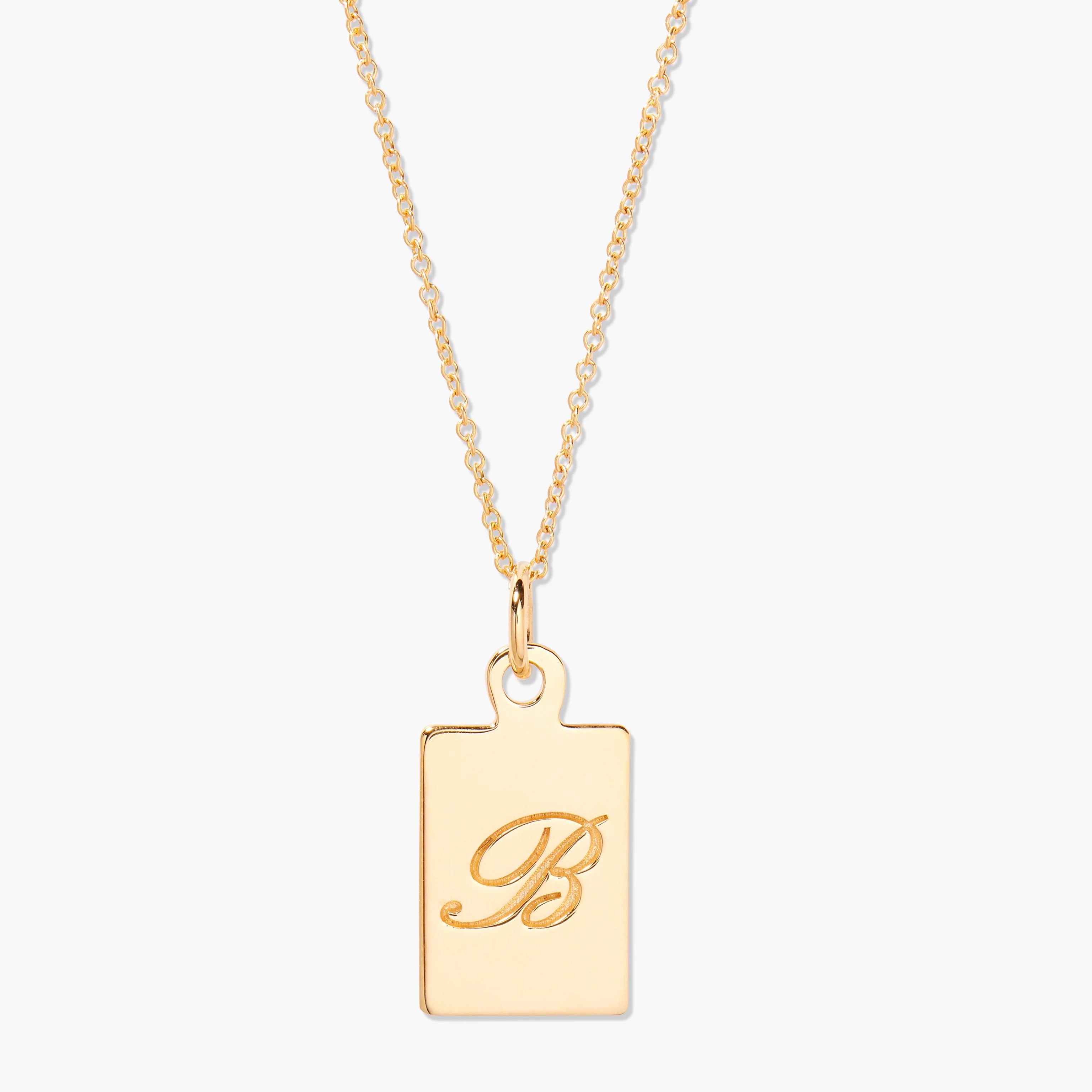 Violet Initial Pendant | Brook and York