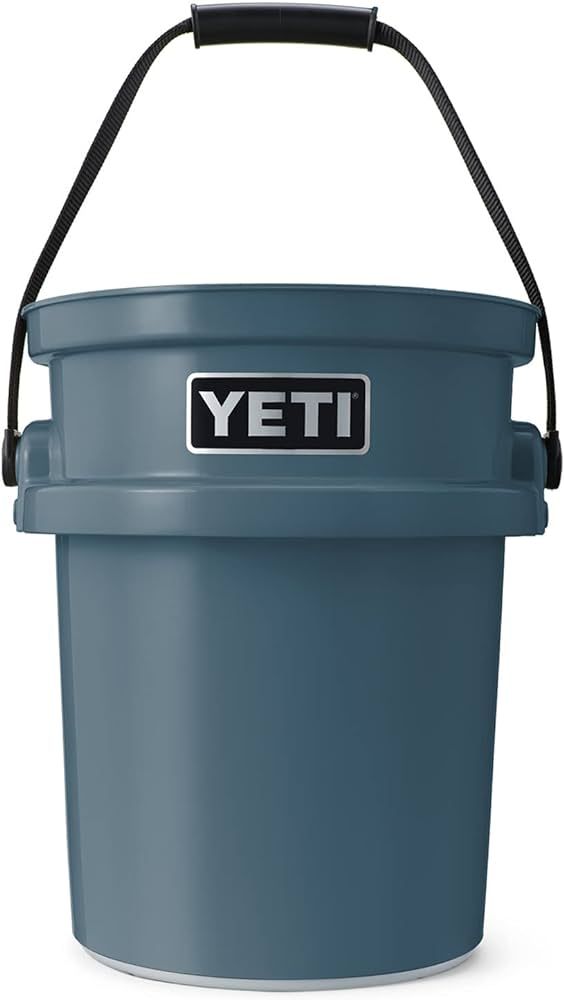 YETI Loadout 5-Gallon Bucket, Impact Resistant Fishing/Utility Bucket, Nordic Blue | Amazon (US)