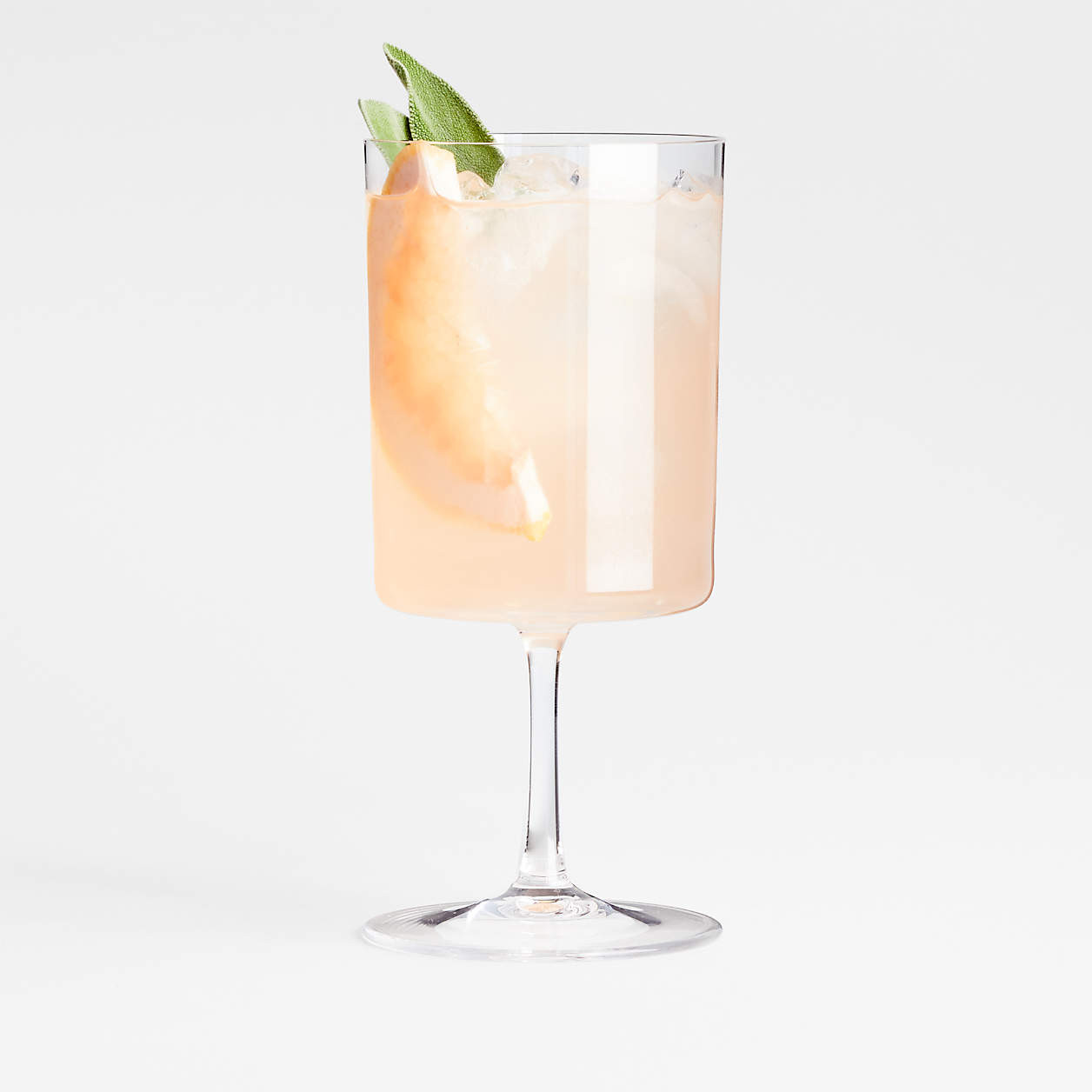 Edge 15-Oz. All-Purpose Wine Glass + Reviews | Crate & Barrel | Crate & Barrel