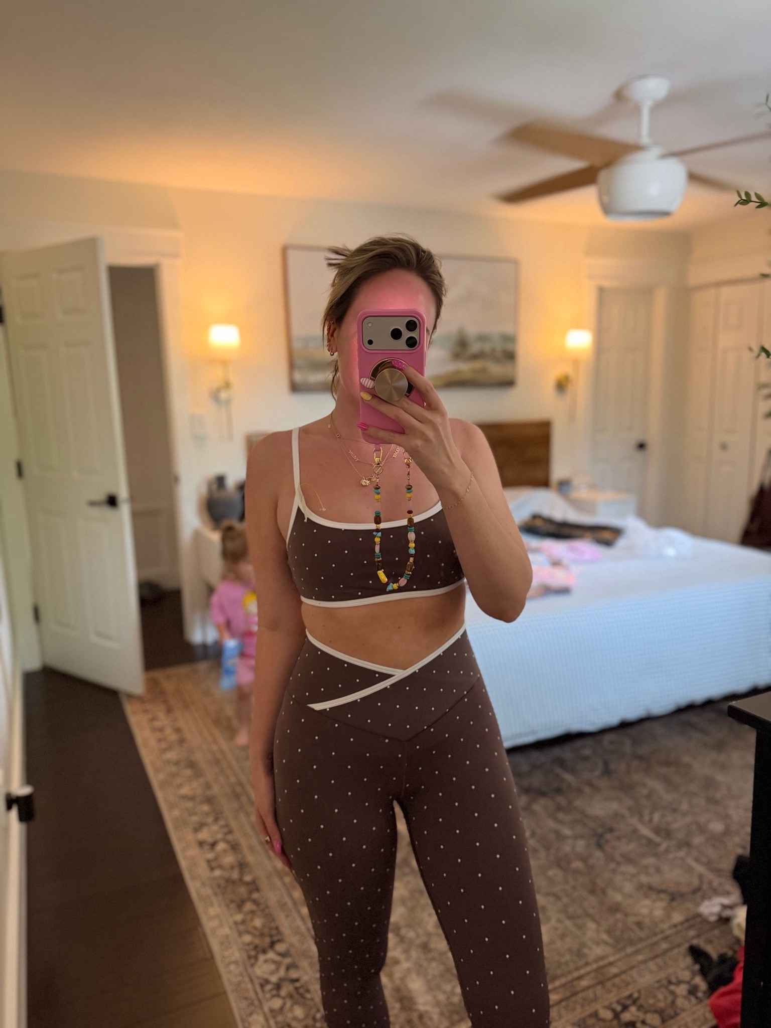 Aerie’s new arrivals are so good — this polka dot set was immediately added to cart! I love! 

Size medium in both the crossover leggings & the sports bra. So soft and comfortable! 

Aerie, American eagle, aerie real, matching set

#LTKootd #LTKmomlife #LTKActive