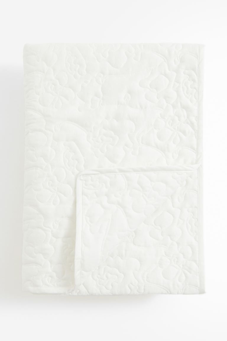 Quilted Bedspread - White - Home All | H&M US | H&M (US + CA)