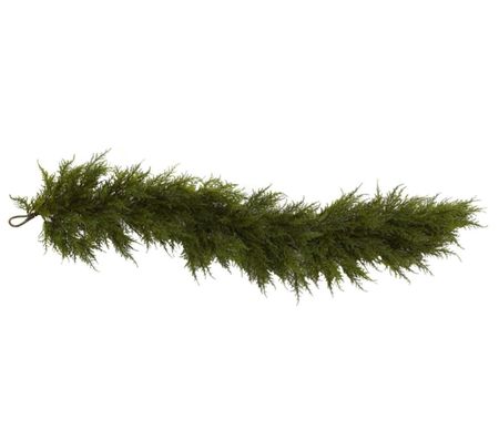 Holiday garland, Christmas garland, faux garland, artificial cedar garland, 60” garland 

#LTKhome #LTKHoliday #LTKSeasonal